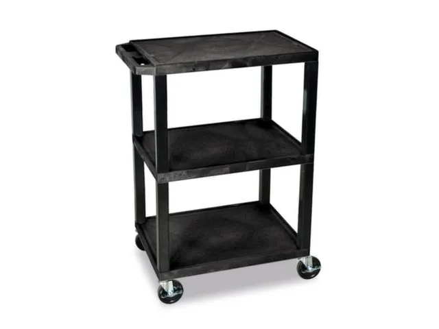 Kunststof Wagen 150kg 865x 680x 460mm 3 Etages Legborden