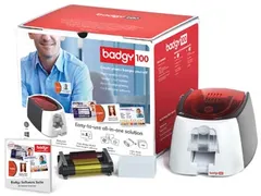 Badgeprinter Plastic Kaart Printer Badgy 100
