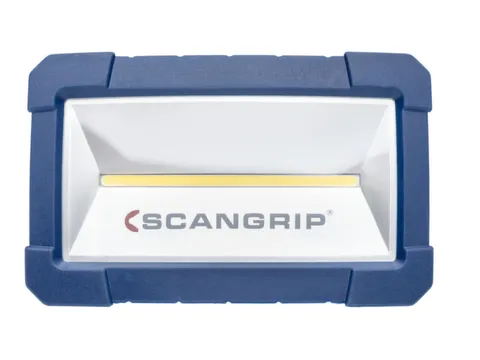 accu-werklamp,behuizing kunststof,COB-led,500-1000lumen,powerbank