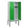 schoollocker,HxBxD 1950x800x500mm,2vak,vak B 400mm,draaigrendel