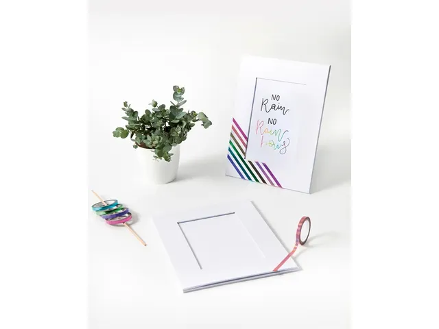 Fotoframe Folia 166x216mm karton wit