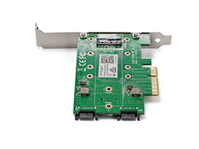 3-Poorts M.2 SSD (NGFF) Adapter Kaart