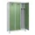locker voor scheiding van kleding,HxBxD 1950x1200x500mm,3vak