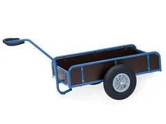 Handtrekwagen 4109L met 4 wanden 400kg 1145x545mm Luchtbanden