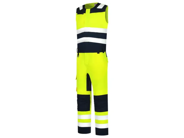 Tricorp 753007 hi-vis Bicolor Bodybroek fluo geel/blauw maat 64