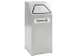 conteneur de tri sélectif,coupe-feu,1x65l,HxlxP 970x405x380mm