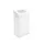 Afvalbak met Pushklep 50 Liter Wit