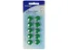 Aimant Westcott Ø 15x8mm 100g Vert Set 10 pièces