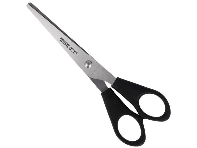 Ciseaux Westcott 155mm inox manche plastique