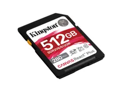 512GB Canvas React Plus SDXC UHS-II 280R/150W U3 V60 voor Full HD/4K
