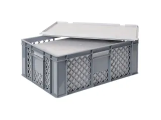Euronorm-stapelbak,m. isoleerbox,HxLxB 240x600x400mm,43/20,4l,HDPE - 2