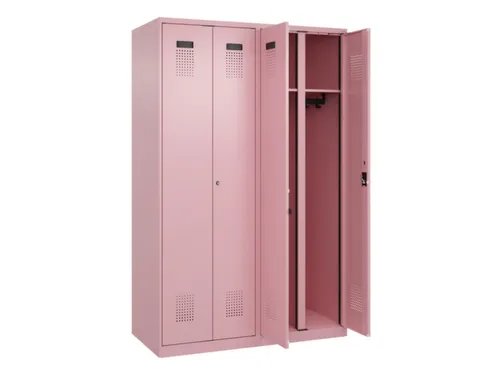 locker voor scheiding van kleding,HxBxD 1850x1200x500mm,4vak