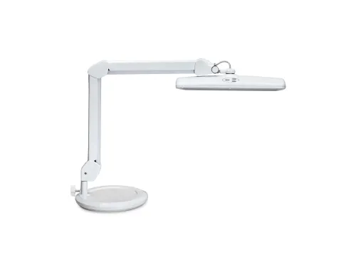 Werkpleklamp MAUL Intro LED dimbaar op voet wit