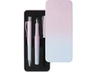 Balpen en Vulpen Faber-Castell Poly Pen in giftbox Blushing Sky - 1