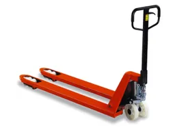 Palletwagen 2.5t Zwenk-/vorkwielen Nylon Dubbel Vorklengte 1000mm