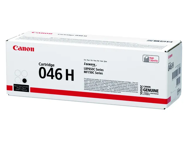 Canon 046H Toner Zwart voor i-SENSYS LBP650