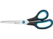 Ciseaux Softgrip 20,4cm Anneaux asymétriques Bleu/Noir