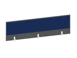 baliepaneel bureau aanbouw achter MS-donkergrijs BN6016-blauw 1600mm