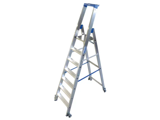 Verrijdbare Boktrap Aluminium L 2 46M 7Treden