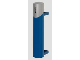 Wandasbak 1.4 liter 510x100mm Ral5010 Blauw Zilverkleurig - 1