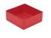 Inzetbak HxLxB 40x99x99mm Polystyreen Rood 50 stuks