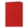 Correspondentiekaart Papicolor dubbel 105x148mm rood pak à 6 stuks