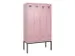 locker voor scheiding van kleding,HxBxD 2120x1200x500mm,4vak