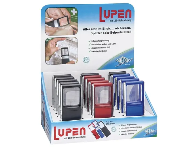 Loep WEDO met led-verlichting