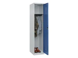 locker,HxBxD 1850x400x500mm,1vak,vak B 400mm,cil.-slot,staand op vloer