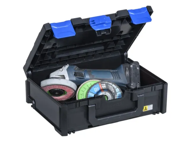 Assortimentskoffer,HxBxD 145x396x296mm,ABS,koffer zwart