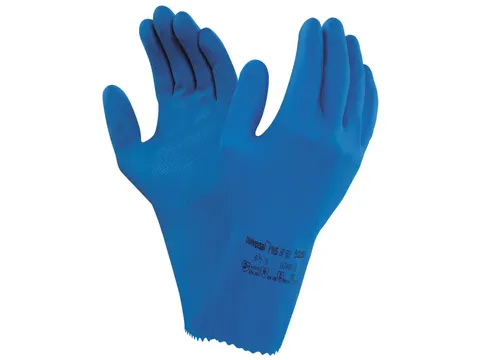 Ansell AlphaTec 87-665 Natuurrubberen handschoenen Blauw maat 8.5-9