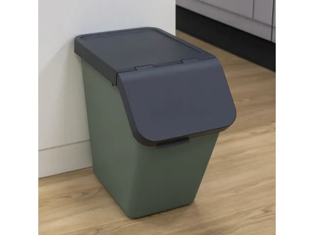 Sigma Home sorteer unit 40L donkergroen - 49,3x27x44,8cm