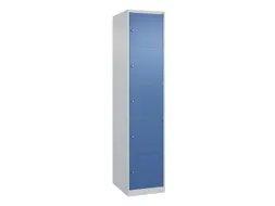 lockerkast,HxBxD 1850x400x500mm,1x5vakken,vak B 400mm,cil.-slot