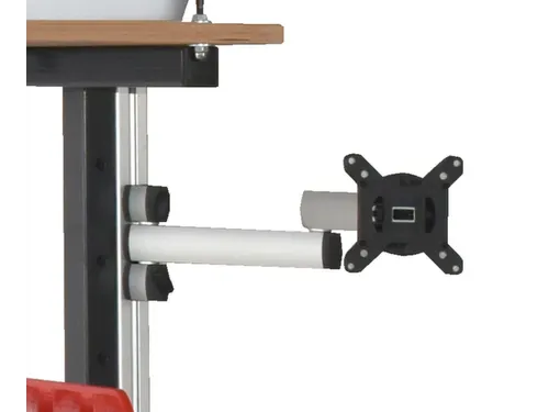 TFT-houder,v. paktafel,L 415mm,zwenkbaar,m. VESA 75/100