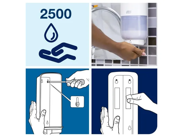 Tork 561600 S4 Elevation Zeepdispenser met Sensor Wit