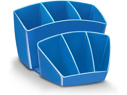 Pot a crayons 8 comp. bleu ocean - Gloss