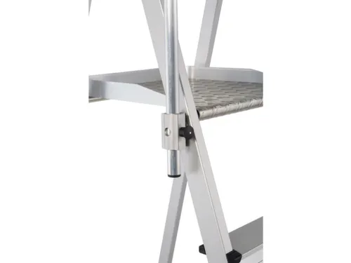 platformladder,bordes HxBxD 1740x400x400mm,7trede(n),aluminium