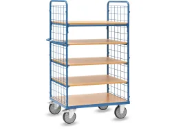 Etagewagen 8452 5 etages 600kg 1000x700mm RAL5007