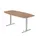 In hoogte verstelbare vergadertafel,HxBxD 710-1200x2200x1030mm