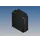 Aluminium Behuizing - Zwart - 110x105.9x45.8mm - Met Flens