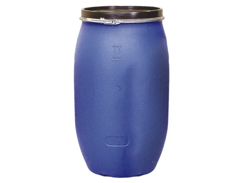 Dekselvat Pe Hxø 980X590Mm Blauw Inhoud 220 Liter
