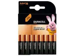 Batterij Duracell Plus Powerboost AAA 16 stuks