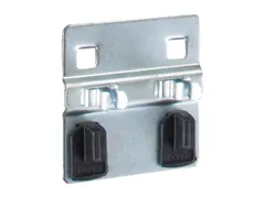 gereedschapsklem,v. perfoplaat,dubbel,Ø 6mm