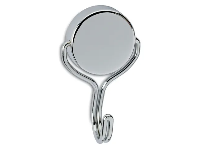 Magneet MAUL Neodymium met haak Ø38,5mm trekkracht 30kg chroom