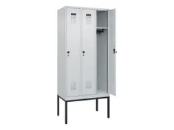 locker,HxBxD 2120x900x500mm,3vak,vak B 300mm,draaigrendel