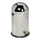 Push & Kick Afvalbak Rvs 22 Liter Hxd 640x355mm Met Voetpedaal