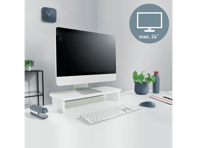 Ergo monitorstandaard, wit