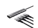 Hub Trust Halyx 4-port USB-A zilver