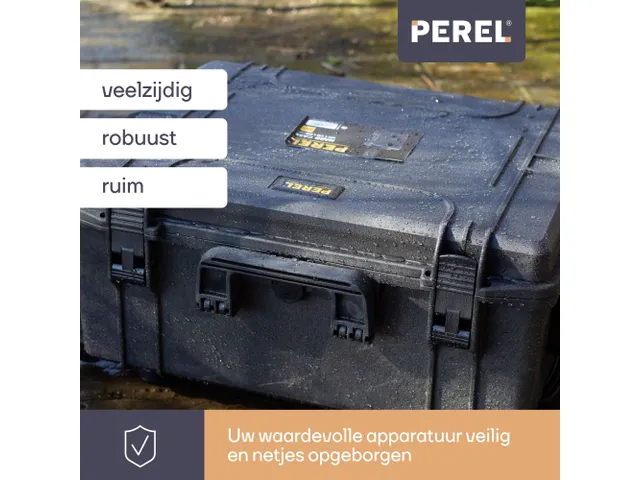 Harde Trolley Koffer 604x473x283mm Met Schuimrubber 80 Liter