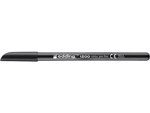 Fineliner edding 1200 1mm blister à 3 stuks zwart